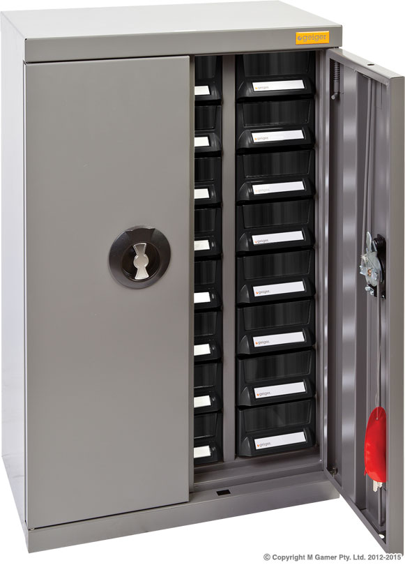 24 Drawer A7 Lockable Parts Cabinet